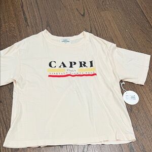 Sunny Somewhere Capri Graphic Tee